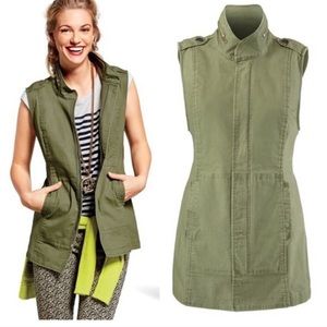 CAbi Explorer Vest Olive Green